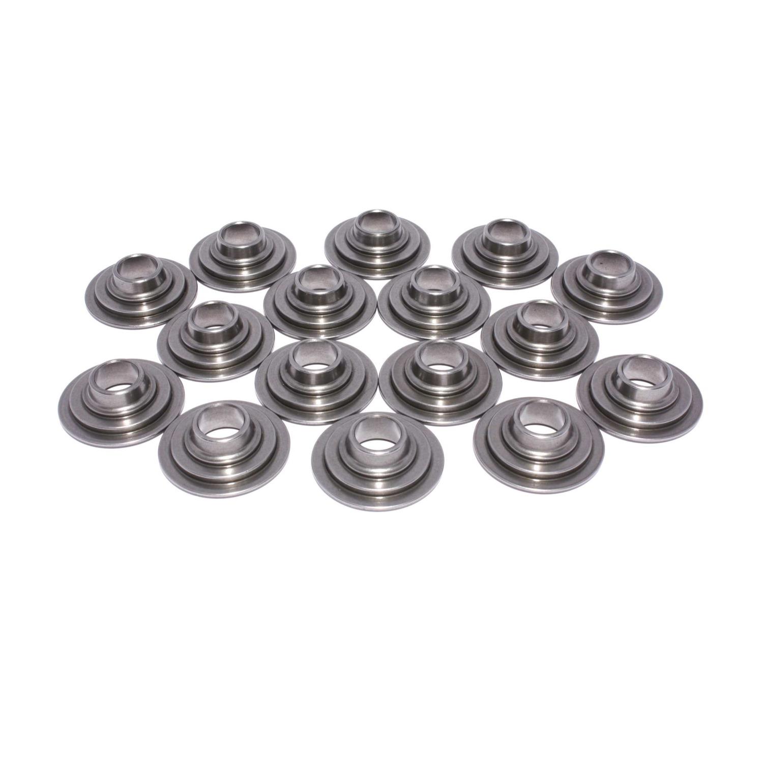 Comp Cams 10 Degree Tool Steel Retainer Set of 16 All Valves w/ 1.437"-1.500" O.D. Springs - 1730-16