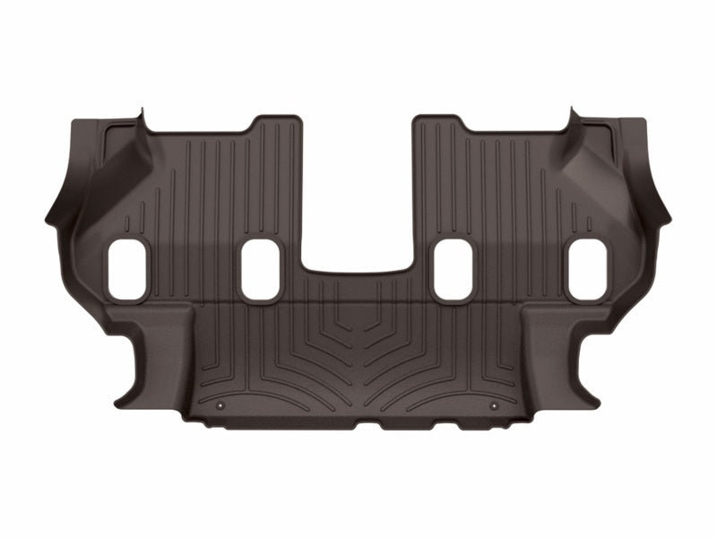 WeatherTech 19-24 Infiniti QX80 Rear FloorLiner HP - Cocoa