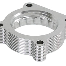 AFE Silver Bullet Throttle Body Spacer Kit (2005-2015 4Runner, Tundra, Tundra, Tacoma, Tacoma, FJ Cruiser) - 46-38002