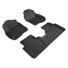 3D MAXpider 2017-2020 Honda CR-V Kagu 1st & 2nd Row Floormats - Black