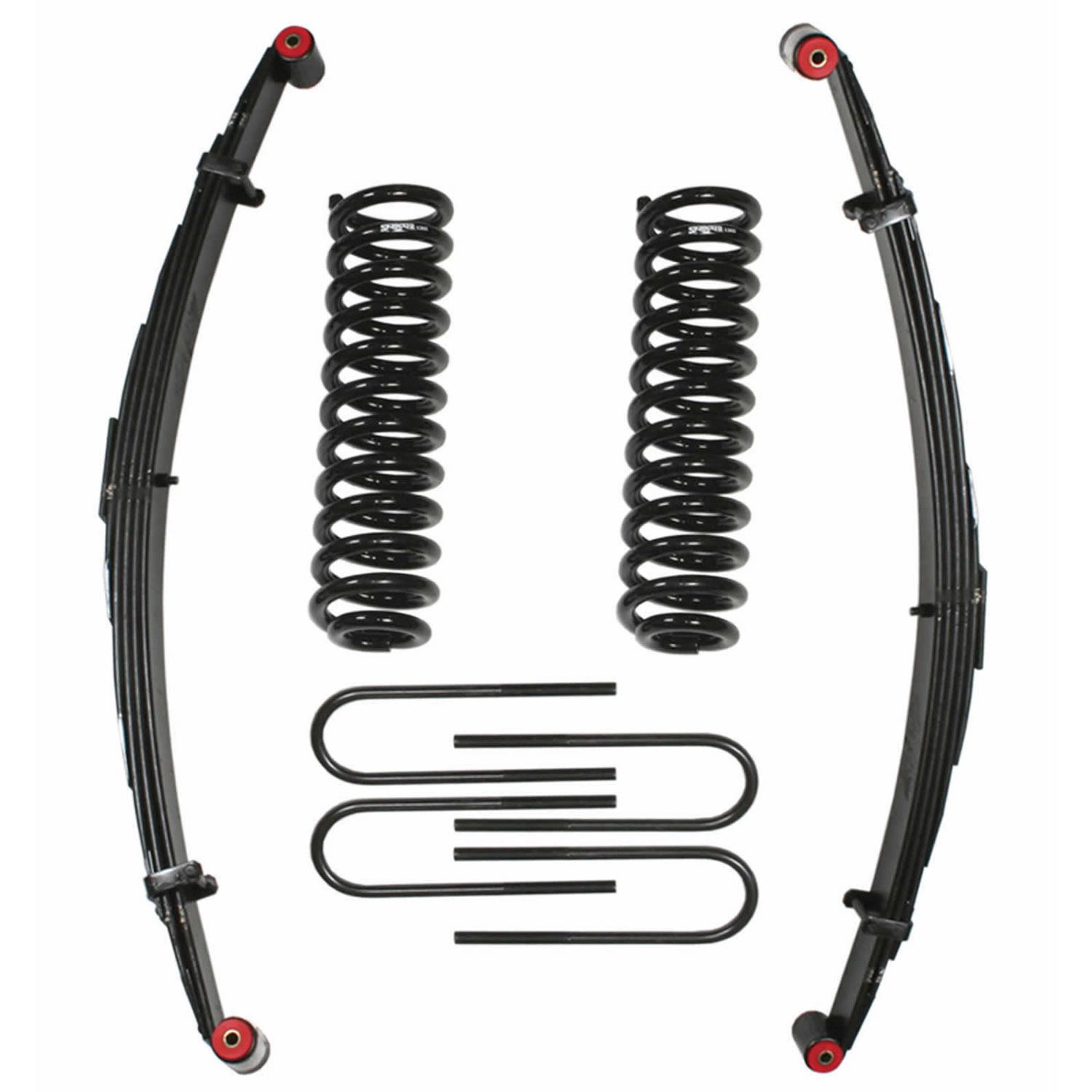 Skyjacker Bronco Lift Kit 4 Inch Lift 78-79 Bronco Includes Front/Rear Springs Rear U Bolt Kit - 174BKS