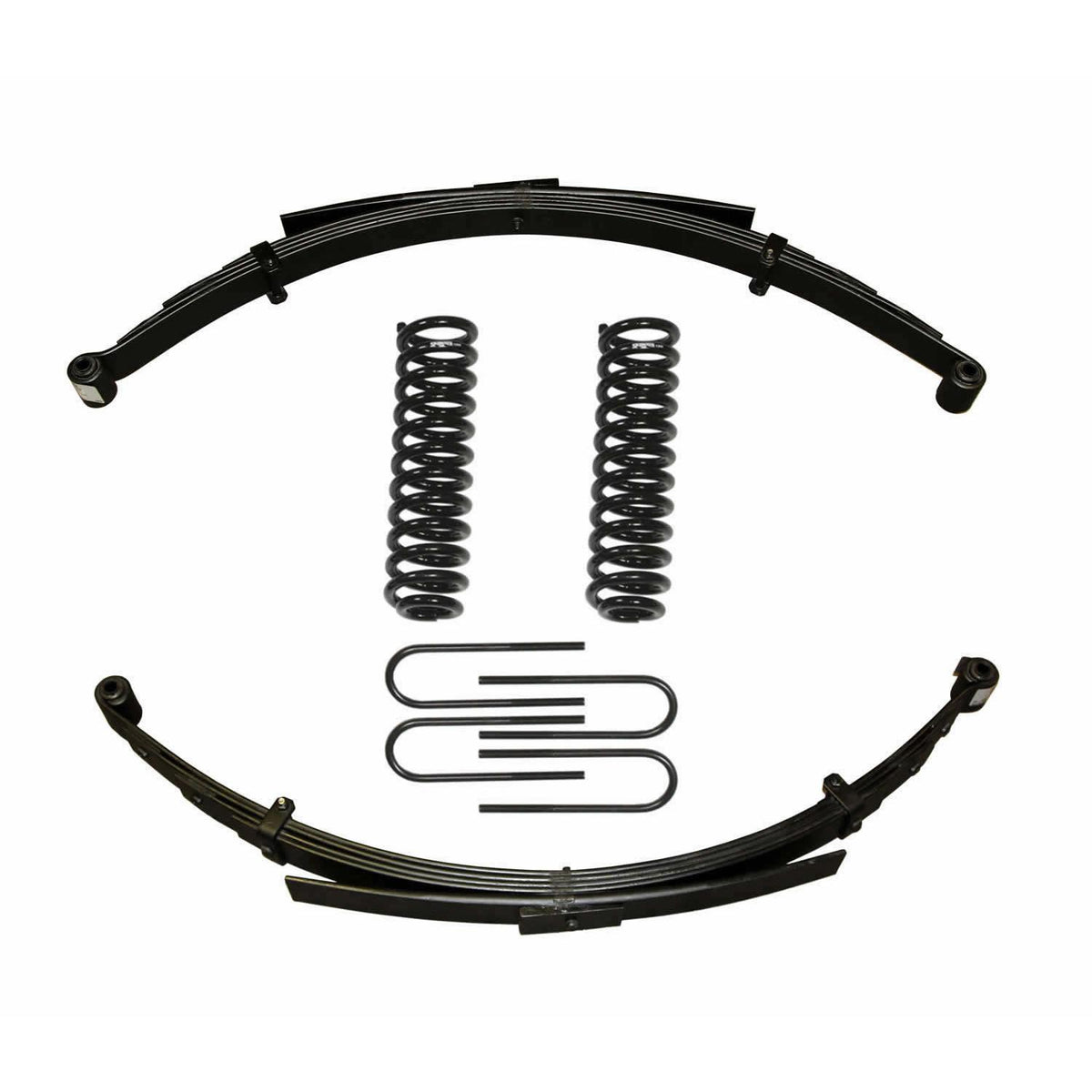 Skyjacker Bronco Lift Kit 5 Inch Lift 75-77 Bronco Includes Front/Rear Springs Rear U Bolt Kit - 174EBKS