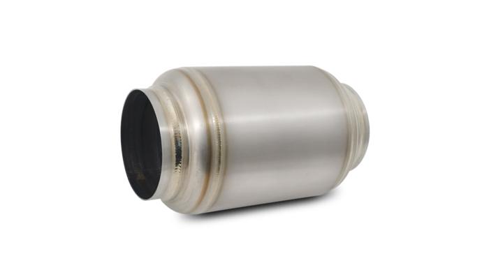Vibrant Performance Race Mufflers, Inlet/Outlet I.D: 4" - Overall Length: 8" - 17640