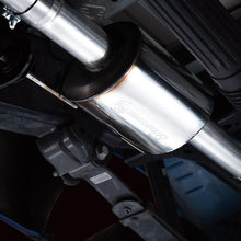AWE 0FG 3" Dual Side Exit Catback Exhaust - 4.5" Diamond Silver Tips 2021-2025 F-150 2.7L / 3.5L / 5.0L) - 3015-23059
