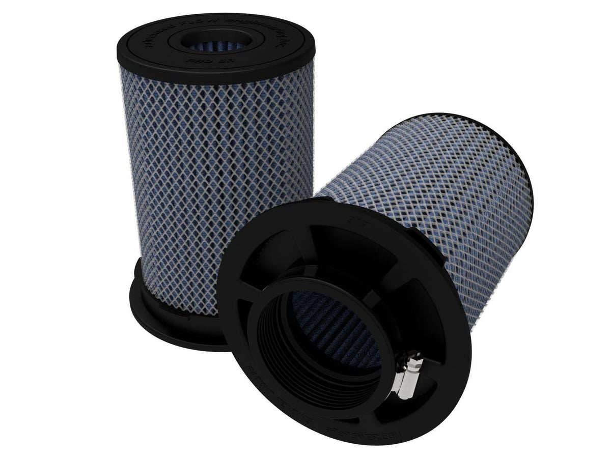 AFE Momentum Intake Replacement Air Filter w/ Pro 5R Media (Pair) 3 IN F x 5-1/2 IN B x 5-1/4 IN T (Inverted) x 8 IN H - 20-91203RM