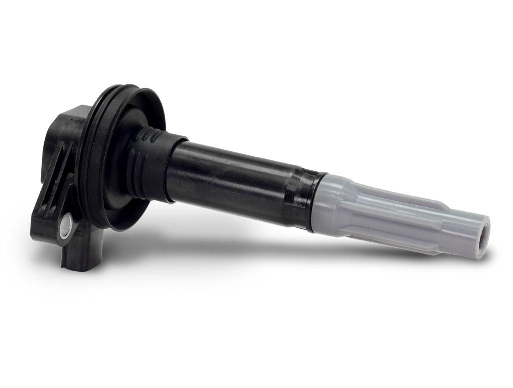 Pertronix Flame-Thrower Coil-On-Plug; Ford Modular Coyote 5.0L 2011-16 Single Coil; Optimized Coil Design For 15 Percent More Spark Energy; Direct OEM Replacement Ford Dg542/Br3Z12029A - 30751