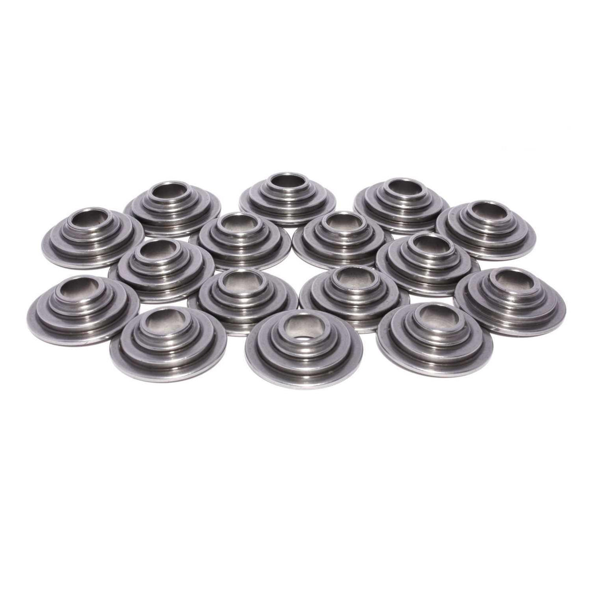 Comp Cams 7 Tool Steel Retainer Set of 16, 11/32" Valve w/ 26926 Springs in Non-LS Engine - 1777-16