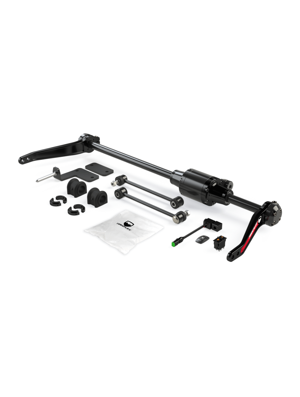Teraflex 18-Up Wrangler JT/Gladiator ST Dual Rate Pneumatic Front Sway Bar - Coilover - 1780002
