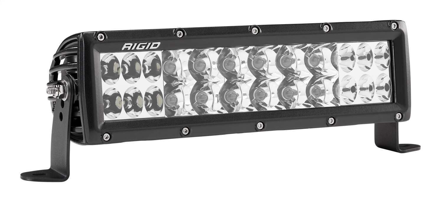 RIGID Industries Rigid E-Series Pro Led Light, Spot/Driving Optic Combo, 10 Inch, Black Housing - 178313