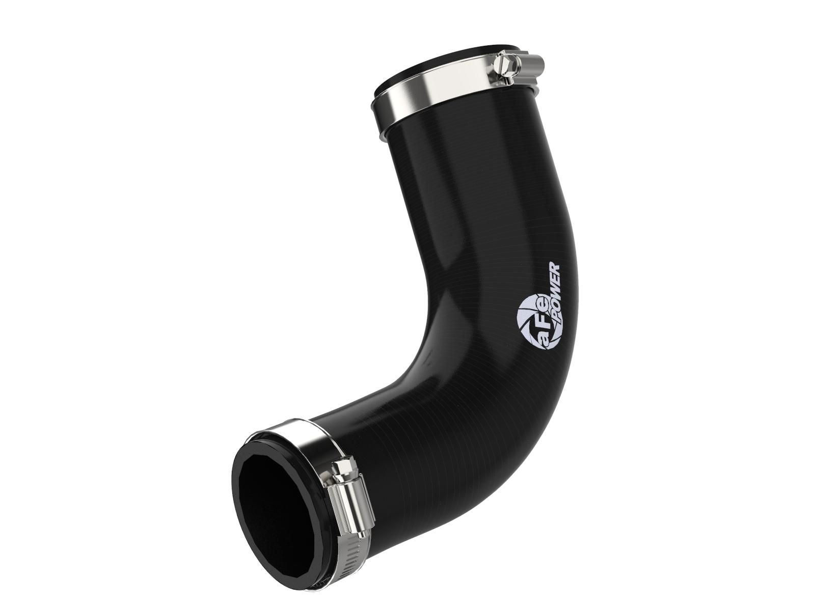 AFE BladeRunner 3 IN Aluminum Hot and Cold Charge Pipe Kit Black (Jeep Wrangler (JL) 20-21 V6-3.0L (td)) - 46-20434-B