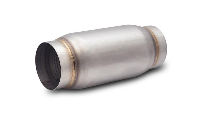 Vibrant Performance Stainless Steel Race Muffler, 4" Inlet/Outlet X 9" Long - 1797