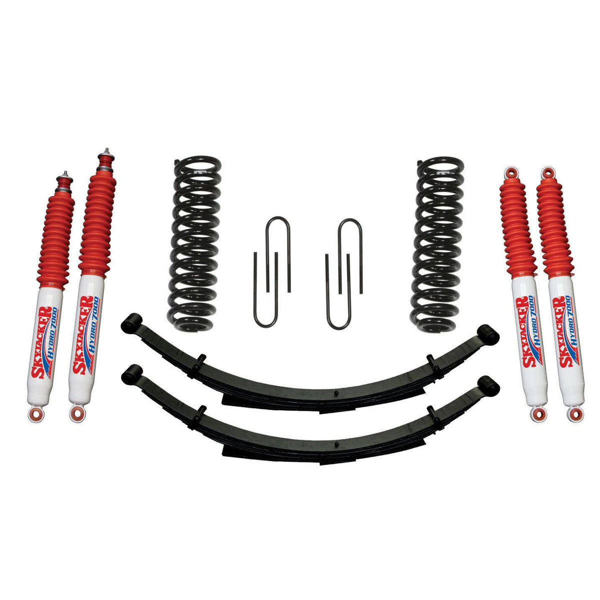 Skyjacker Bronco Suspension Lift Kit 78-79 Bronco w/Shock 9 Inch Lift Incl. Front/Rear Springs Rear U Bolt Kit - 179BKS-H