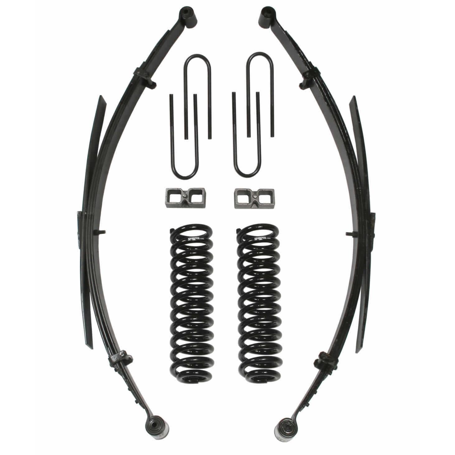 Skyjacker F-150/F-100 Lift Kit 9 Inch Lift 77-79 F-150 70-75 F-100 Includes Front/Rear Springs Rear U Bolt Kit 2 Inch Rear Blocks - 179PKS