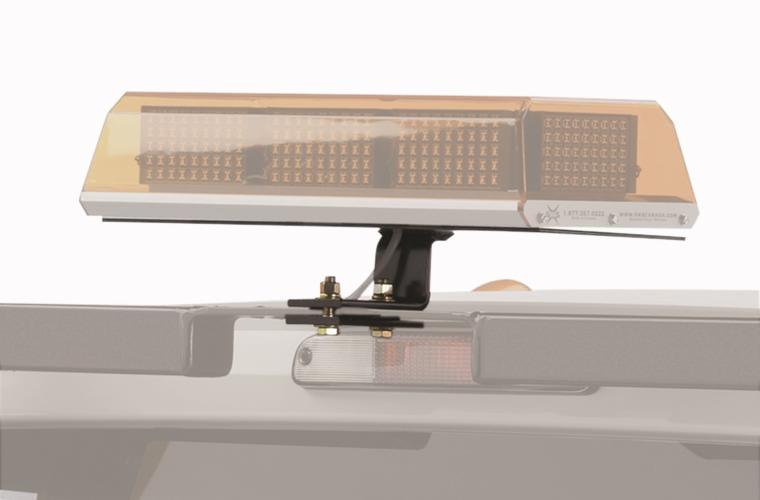 Backrack Utility Light Bracket - Universal - 16in. X 7in. Rectangle, Center Mount - 91002REC