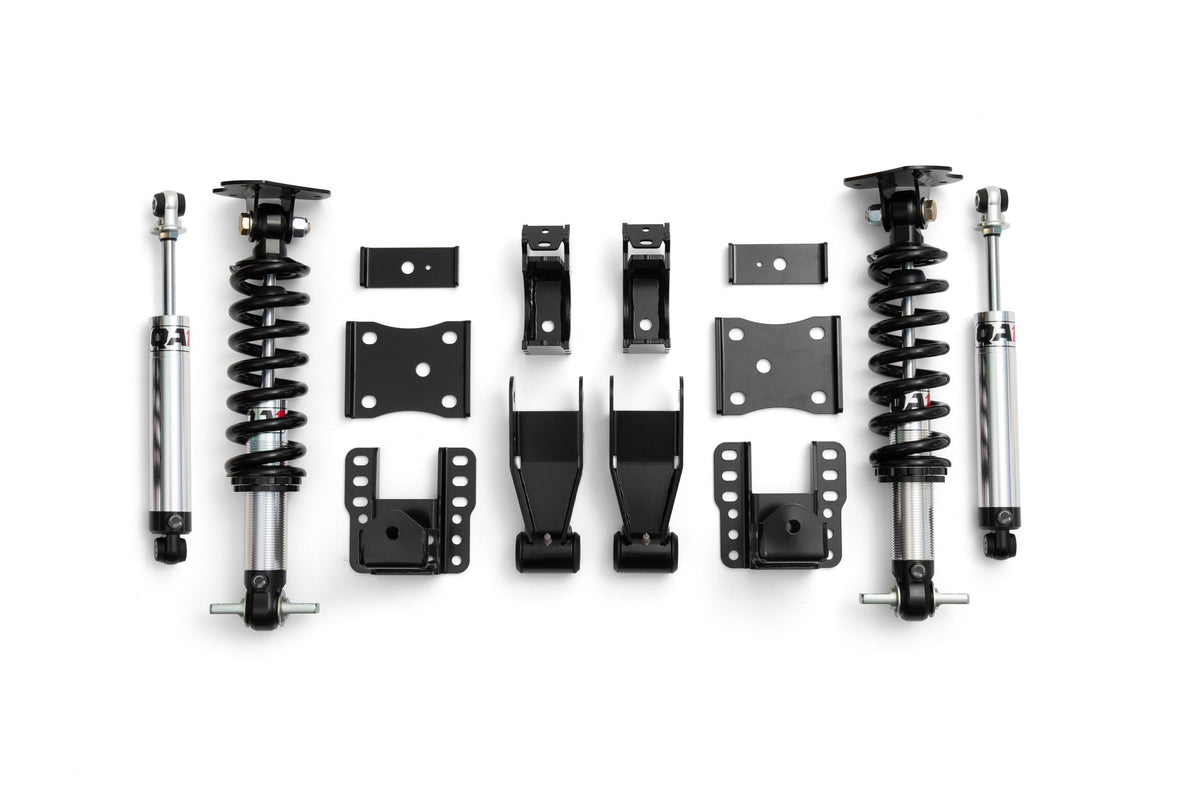 QA1 Qa1 Lk01-Gmt03 Lowering Kit, 07-18 Silverado/Sierra 1500, 2Wd, Single, 4-6" Rear (2007-2018 Silverado 1500, Sierra 1500) - LK01-GMT03