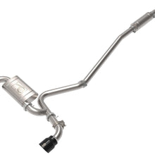 AFE Takeda 3 IN 304 Stainless Steel Cat-Back Exhaust w/ Black Tips Hyundai Kona N 22-23 L4-2.0L (t) (49-37033-B) - 49-37033-B