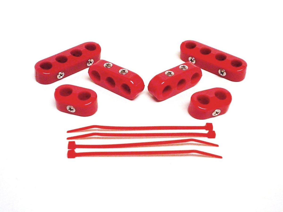 TAYLOR CABLE 7-8mm Separators Clamp Style red  - 42720