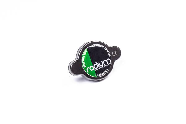 Radium Engineering Radiator Cap, Type-A, 1.1Bar, Black - 18-0076-A11