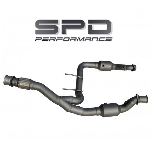 SPD DP35EX18-HFC 3" Catted Downpipe (2018-2021 Ford Expedition 3.5L Ecoboost)