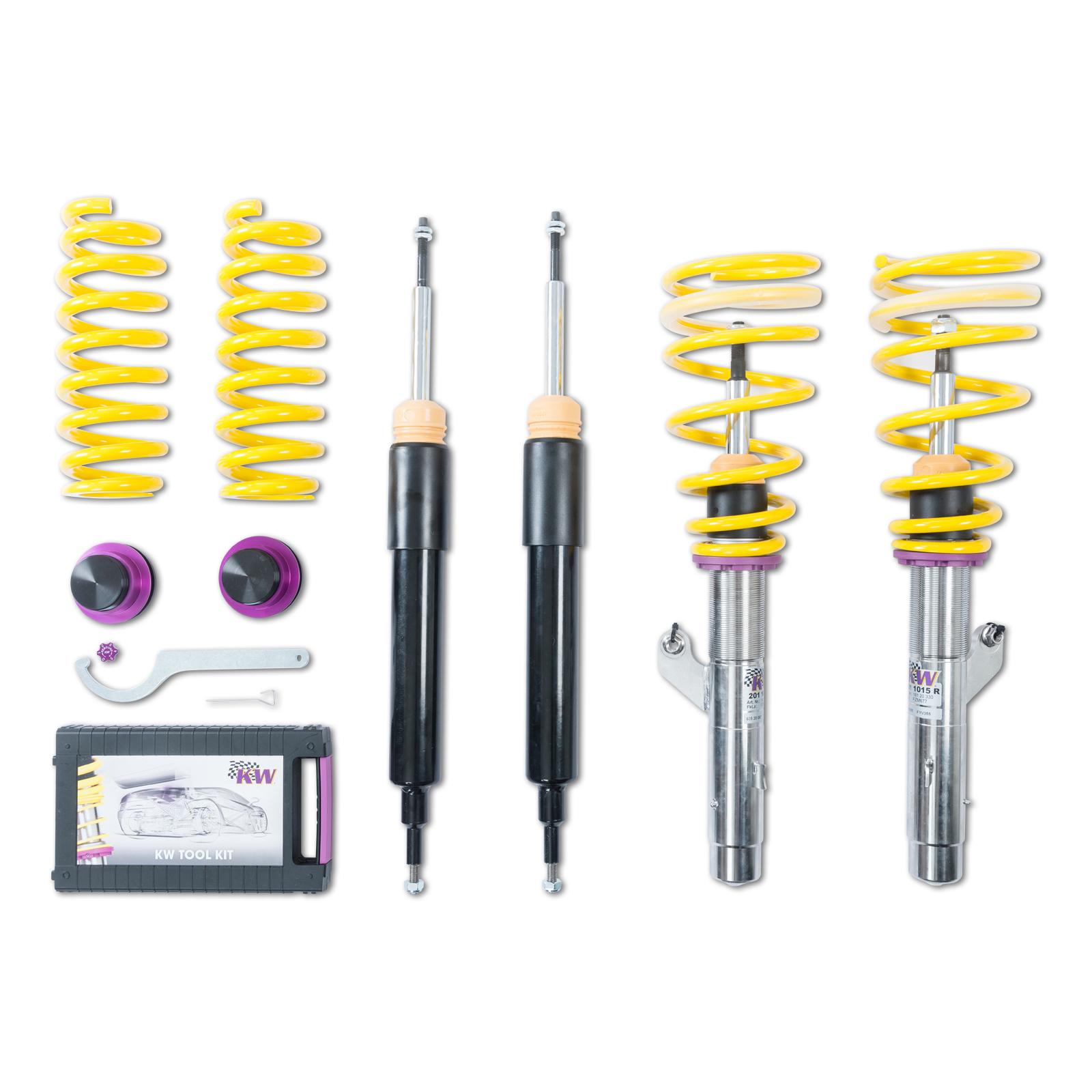 KW Street Comfort Suspension Kit (06-13 3 series E90/E92 RWD, Sedan + Coupe) - 18020032