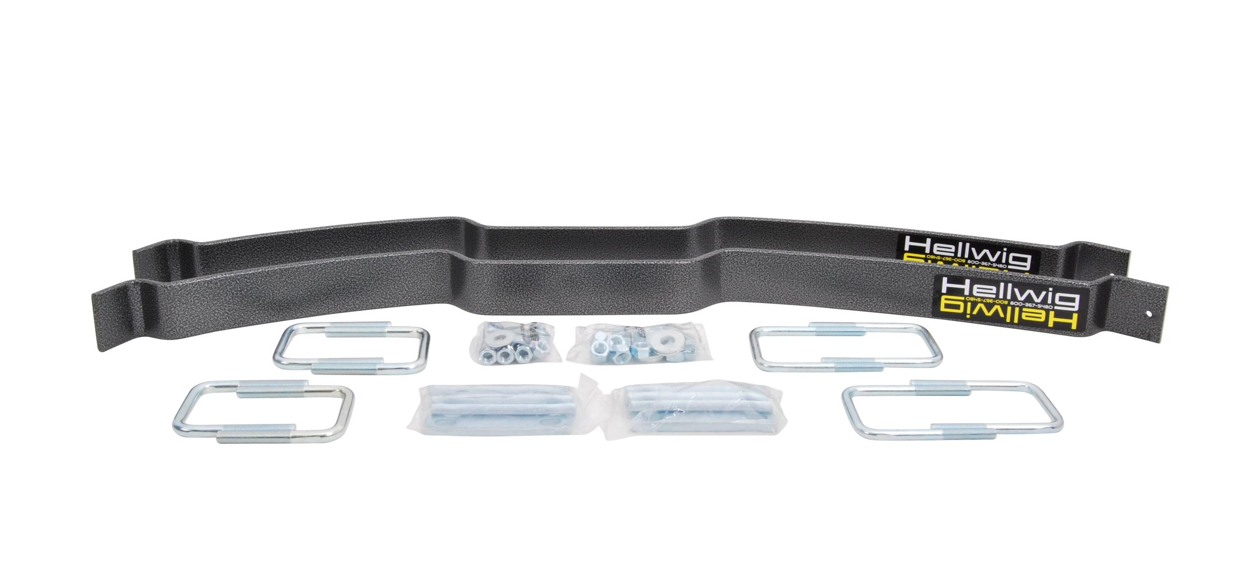 Hellwig EZ-990 Helper Spring Kit - Step Bracket Style Leaf 3" - 1803