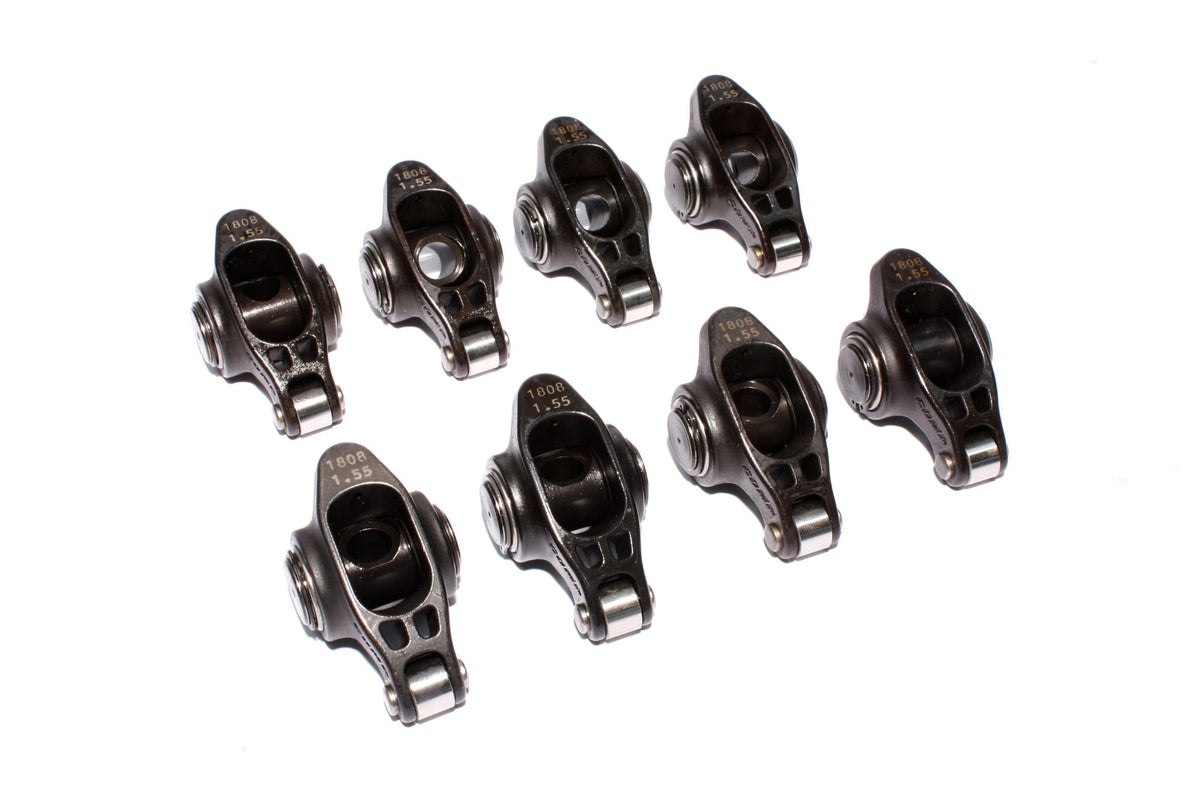 Comp Cams Ultra-Gold Arc Rocker W/ 1.5 Ratio For Chevrolet V6 And Sbc W/ 3/8" Stud - 1808-8