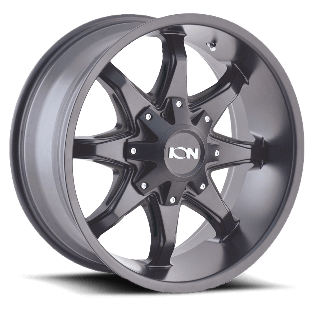 ION Wheels Type 181 17x9 / 5x127 BP / 18mm Offset / 87mm Hub Satin Black Wheel - 181-7952B18