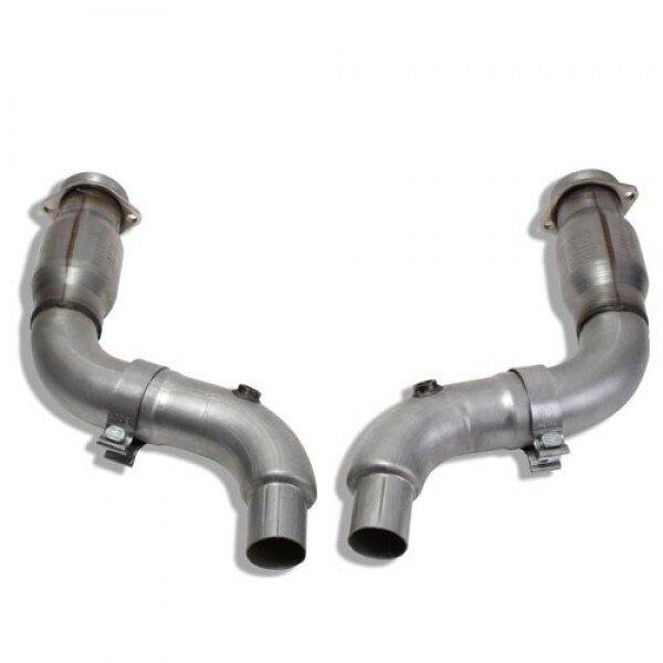 BBK 3" Short Mid Pipe W/ High Flow Cats (6.1L-6.2L-6.4L Challenger, Charger) - 16481