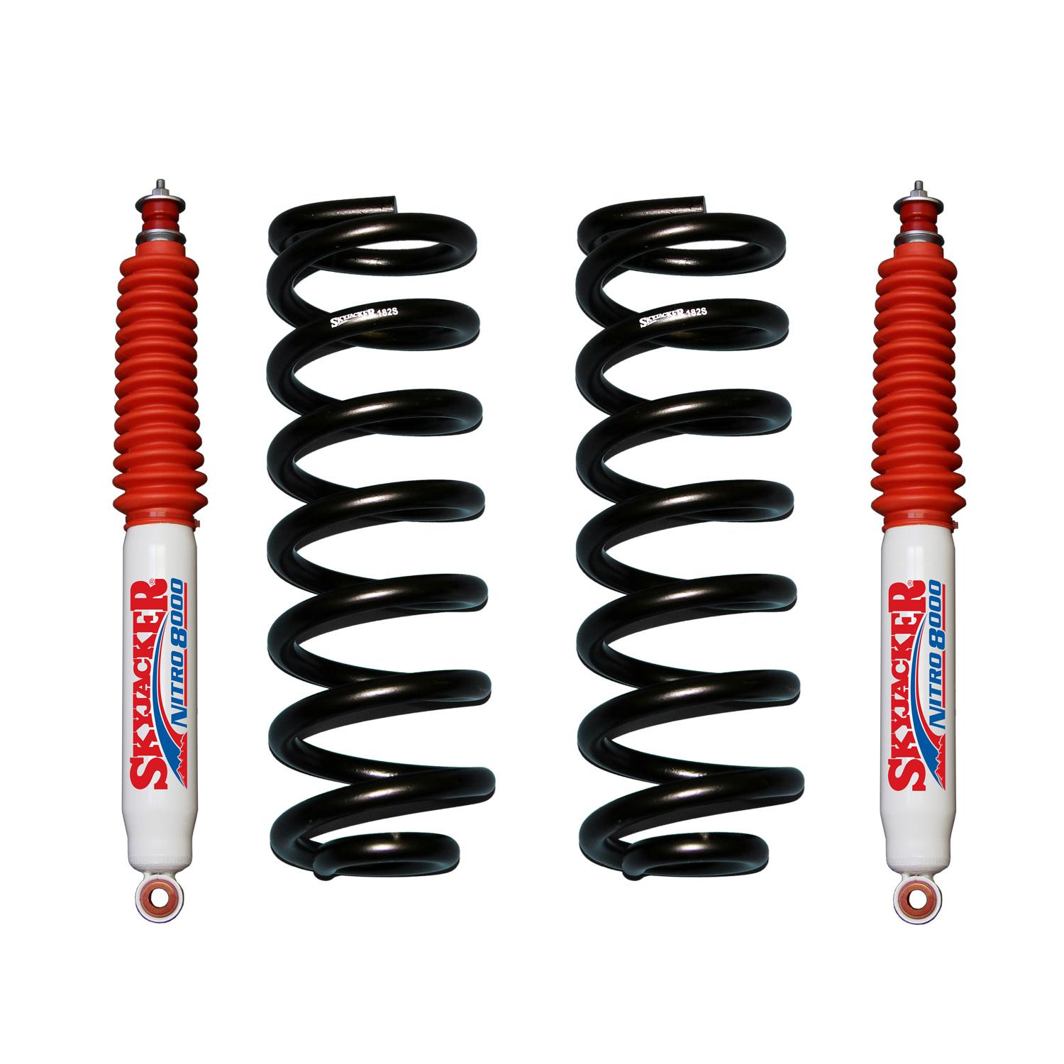 Skyjacker Suspension Lift Kit w/Shock Nitro Shocks 2 Inch Front Lift - 182-N