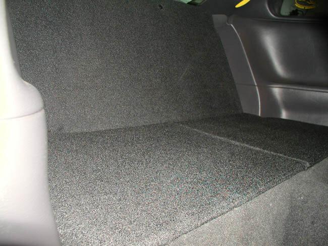 Shrader Performance 94-04 Mustang Rear Seat Delete (Coupe)