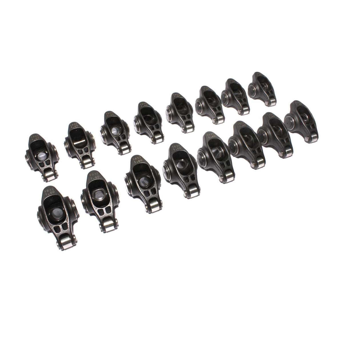 Comp Cams Small Block Ford XD Roller Rocker Arms: 3/8" Stud, 1.6 Ratio