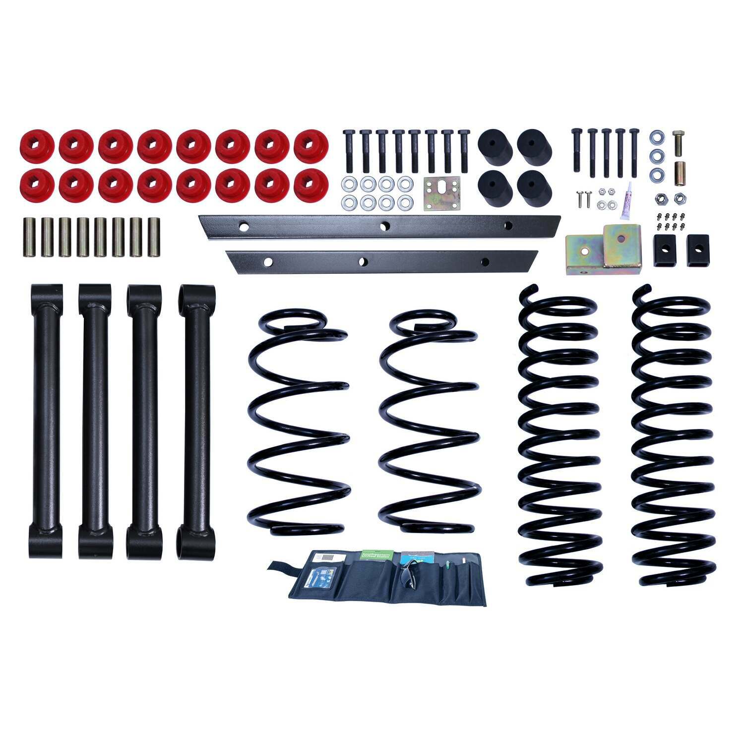 Rugged Ridge Suspension Lift Kit 2 Inch No Shocks; 97-02 Jeep Wrangler Tj - 18401.3