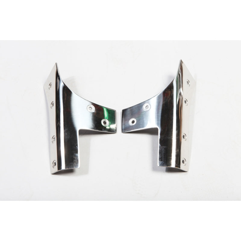 Rugged Ridge Windshield Hinge Kit Stainless Steel; 07-18 Jeep Wrangler Jk - 11112.03