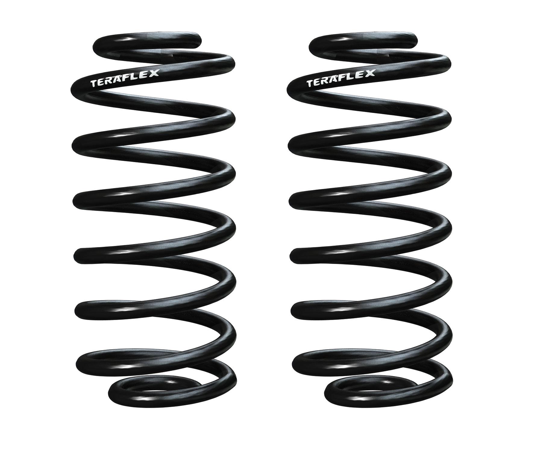 Teraflex 97-06 Jeep Wrangler TJ 4 Inch Lift Coil Spring Pair Rear - 1844402