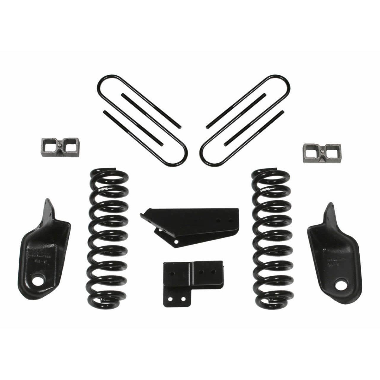 Skyjacker F-150 Lift Kit 4 Inch Lift 80-96 F-150 Includes Front Coil Springs Brackets Rear U Bolt Kit Rear Blocks - 184PK
