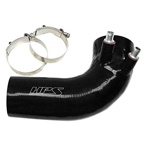 HPS Performance HPS Black Silicone Air Intake Hose Post MAF Tube 18521-BLK (Lexus 08-12 ISF V8 5.0L) - 18521-BLK
