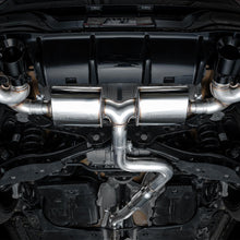 AWE Touring Edition Exhaust for Volkswagen MK8 Golf R - Diamond Black Tips - 3015-43658