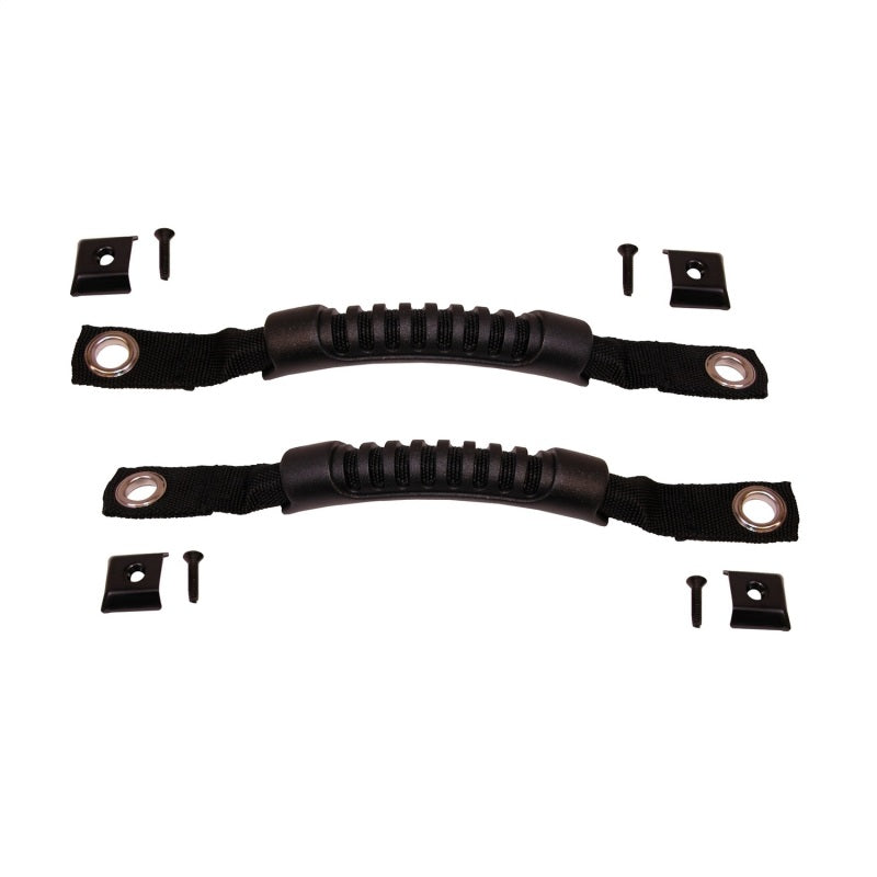 Rugged Ridge Door Pull Straps; 76-95 Jeep Cj/Wrangler Yj - 11825.01