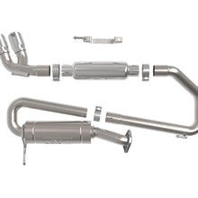 aFe Vulcan Series 2 1/4" 304 Stainless Steel Cat-Back Exhaust System - Polished Tip (2018-2021 Suzuki Jimny L4-1.5L) - 49-37020-B
