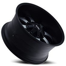 ION Wheels Type 189 17x9 / 5x127 BP / -12mm Offset / 87mm Hub Satin Black/Machined Face Wheel - 189-7952B