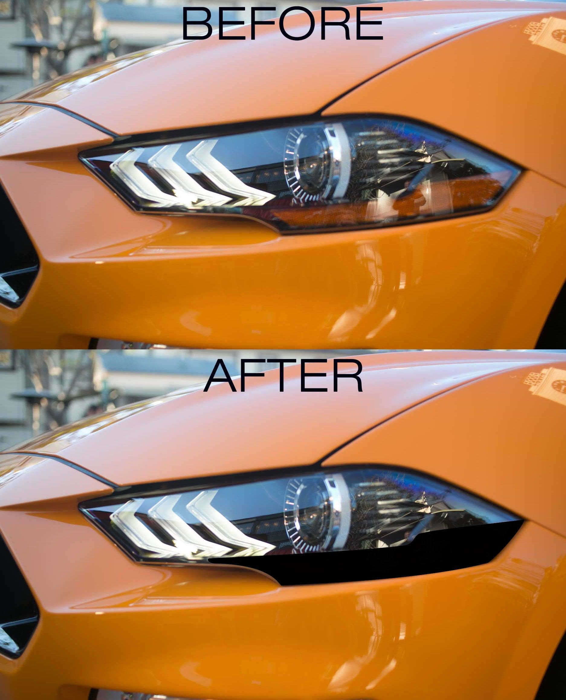 Anchor Room Rear Lens Vinyl Tint Kit - (2015-2017 Mustang & 2016-2020 GT350) - 18FM_PHAC_CF
