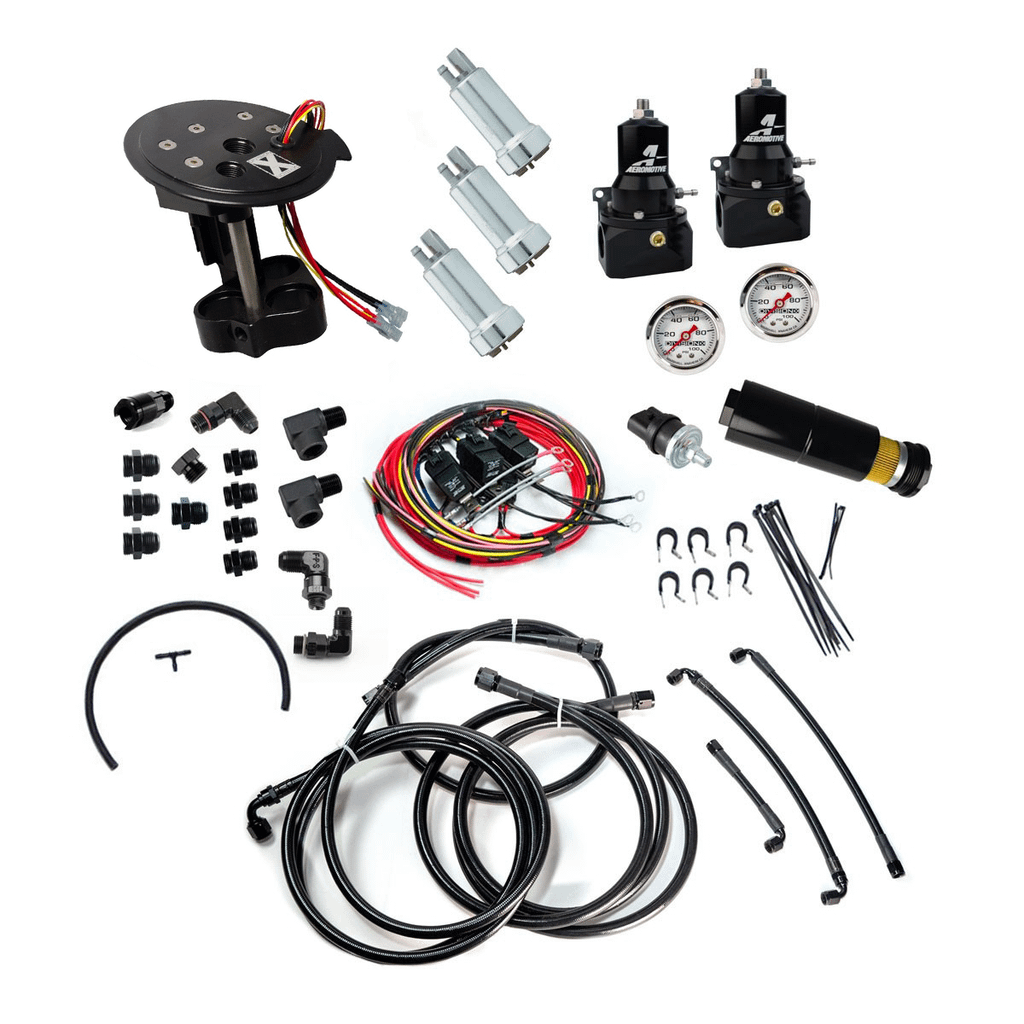 2018-2023 Mustang GT Return Style Fuel System (Whipple/Edelbrock E-Force Supercharger)