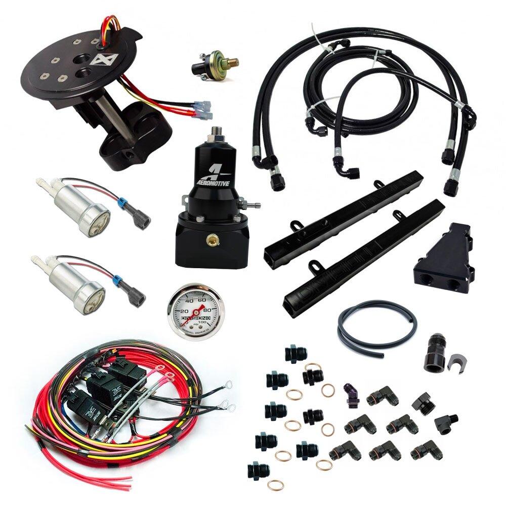 Level 1 2018-2023 Mustang GT Return Style Fuel System (Stock Manifold)