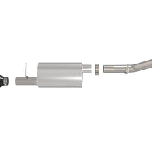 AFE Takeda 2-1/2 IN 304 Stainless Steel Axle-Back Exhaust System w/ Black Tip (2014-2019 Corolla) - 49-36083-B