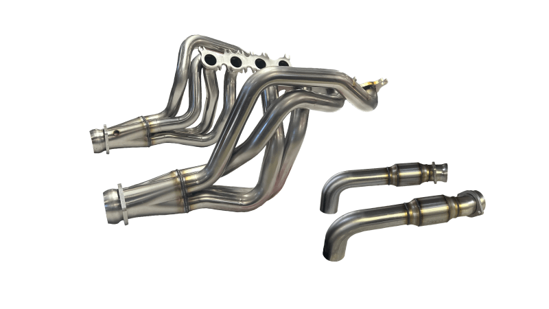 Kooks 2" SS Headers & H.O. GREEN Catted Connection Kit (2015-2026 Mustang GT 5.0L / 2026+ Dark Horse) - 1151H642
