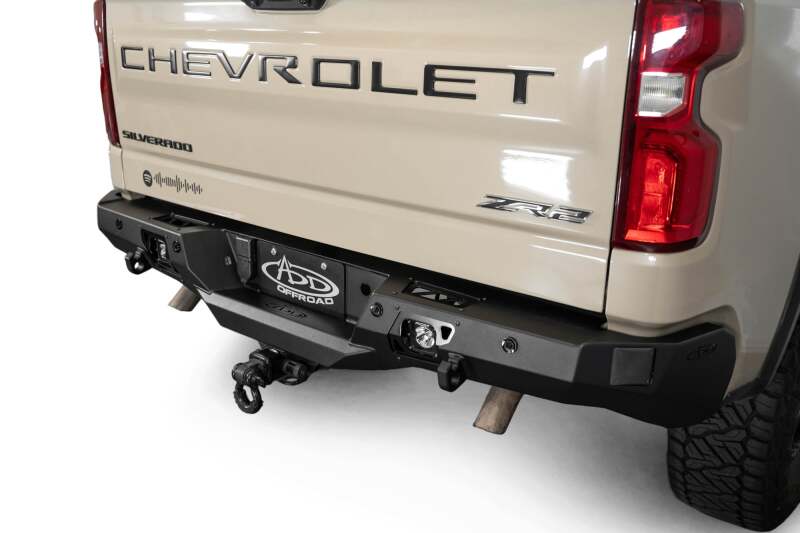 Addictive Desert Designs 2022-2025 Chevrolet Silverado 1500 Stealth Fighter Rear Bumper - R120081090103