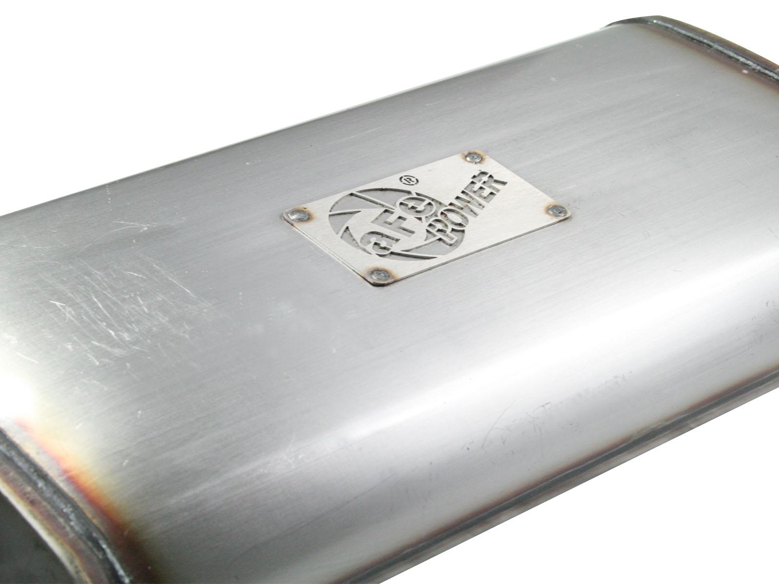 AFE MACH Force-Xp 2-1/2in 409 Stainless Steel Cat-Back Exhaust System - 49-46229