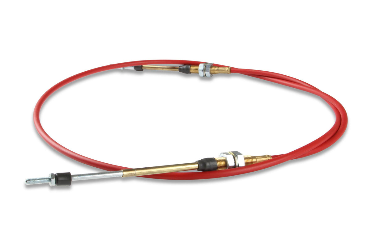 B&M B&amp;M Performance Shifter Cable 6-foot Length Double Threaded Ends. - 80506