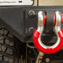 Rugged Ridge D-Ring Isolator Kit Red 2 Pair 3/4 Inch - 11235.61