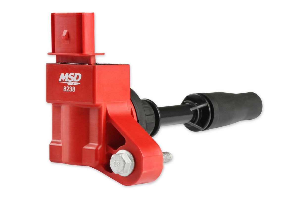 Blaster Ignition Coil, 2013-2020 GM 4-cylinder Engines, Red, Individual.  - 8238